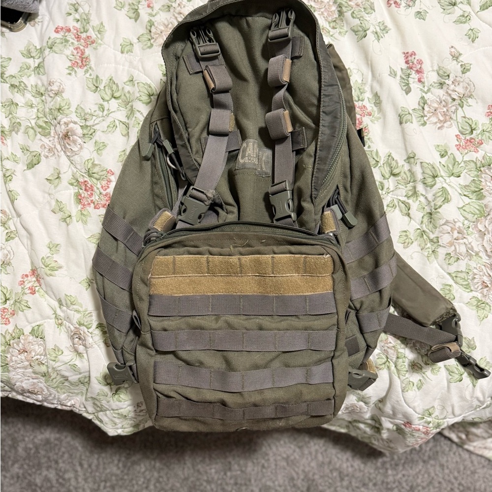 Camelbak Olive and Beige Backpack